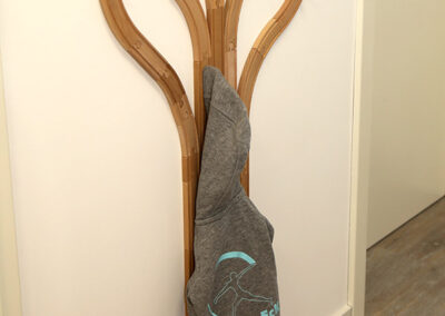 Holzeisenbahn Garderobe