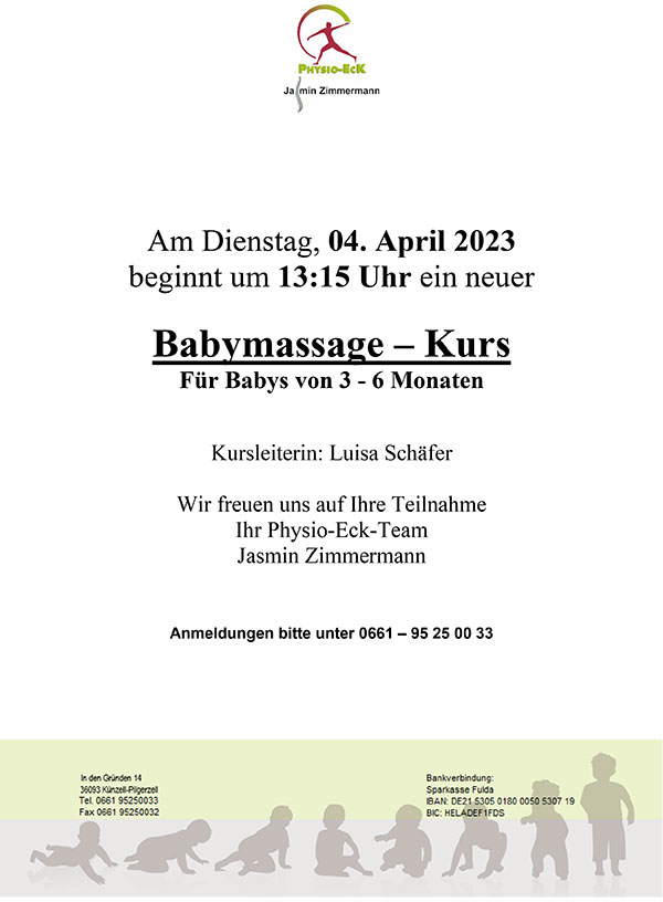 Physio-Eck-Pilgerzell-Plakat-Babymassage-Feb-2023